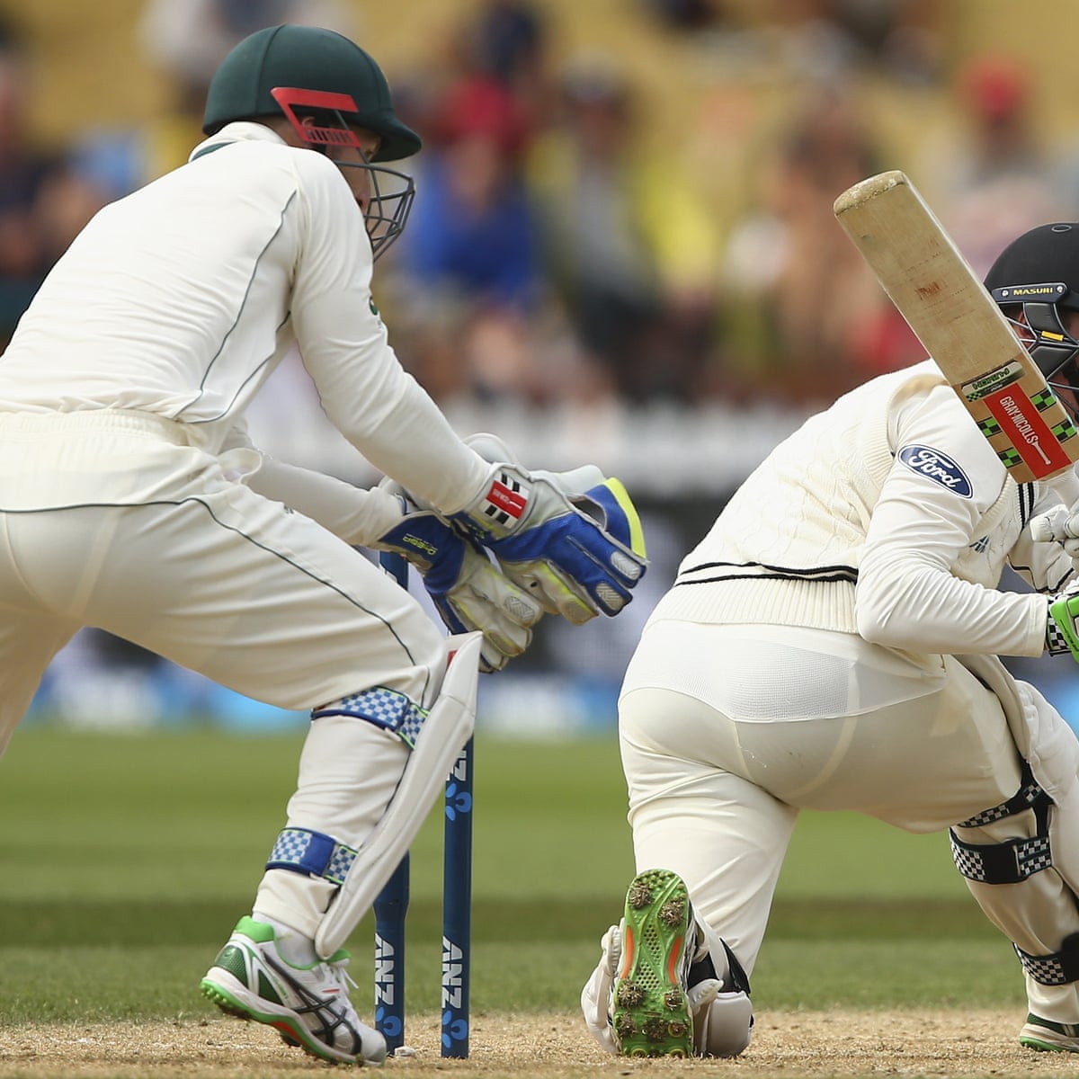 New Zealand V Australia Day Four Of The First Test As It