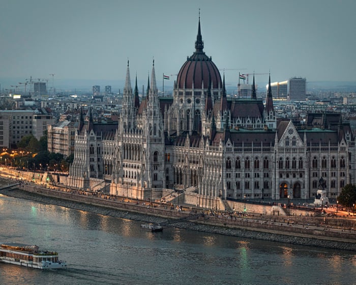 Destroyed crops, riverbed cyclists and a ‘Rock of Starvation’: how drought has devastated the Danube