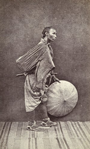 Portrait of a masterless samurai (Rōnin)