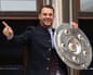 Bundesliga - Bayern Munich celebrates winning the 2026 Bundesliga titleSoccer Football - Bundesliga - Bayern Munich celebrates winning the 2026 Bundesliga title - Allianz Arena, Munich, Germany - May 17, 2026
Bayern Munich's Manuel Neuer with the Bundesliga trophy during the celebrations REUTERS/Angelika Warmuth DFL REGULATIONS PROHIBIT ANY USE OF PHOTOGRAPHS AS IMAGE SEQUENCES AND/OR QUASI-VIDEO.