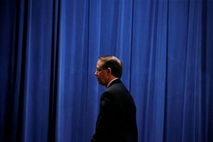 Rod Rosenstein pictured in June 2018. He issued his guidance to US attorneys from border states on a conference call in May 2018.