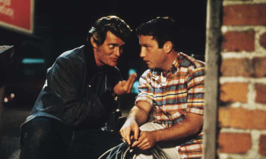 Hopkins with Richard Dreyfuss in American Graffiti (1973).