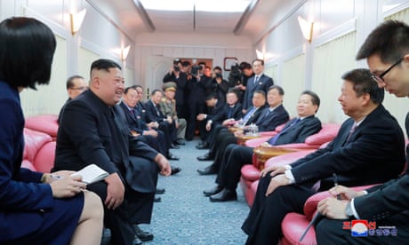 Pink leather armchairs and bomb-proof floors: inside Kim Jong-un’s armoured train