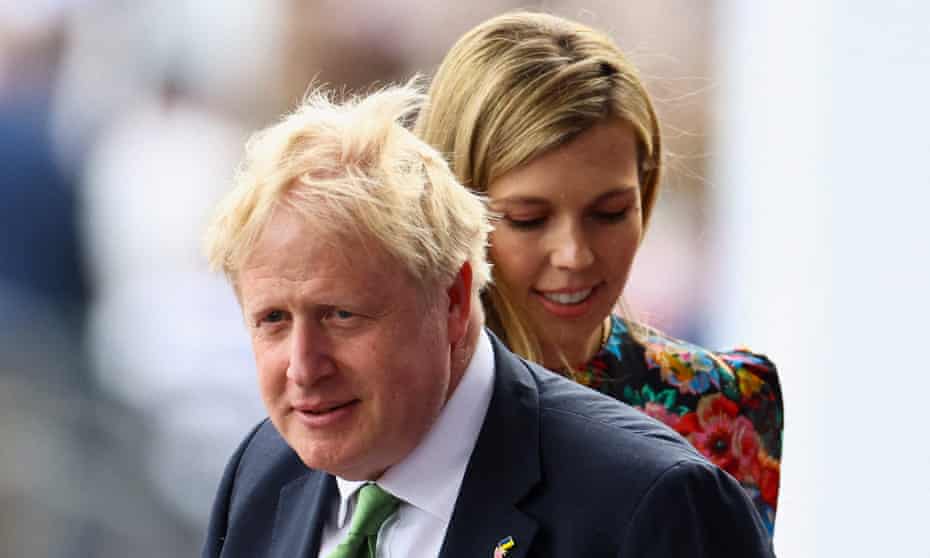 Boris and Carrie Johnson attend jubilee celebrations at Buckingham Palace earlier this month