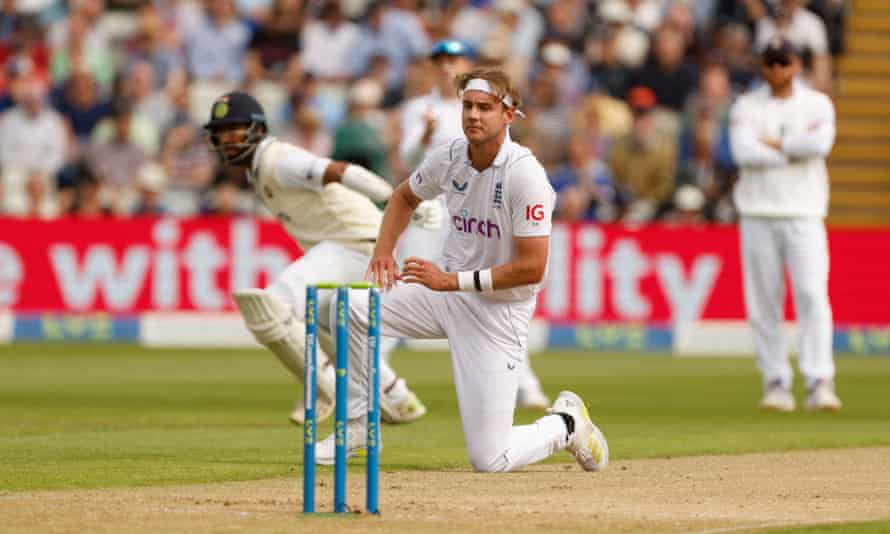 England’s Stuart Broad