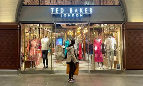 The Ted baker store at London Bridge, in London, one of the 15 stores which closed in April.