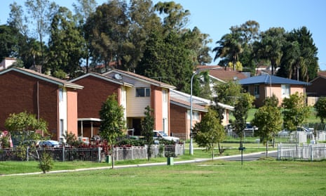 File photo of public housing in Sydney, Australia