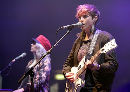 She Drew the Gun performing in 2019.