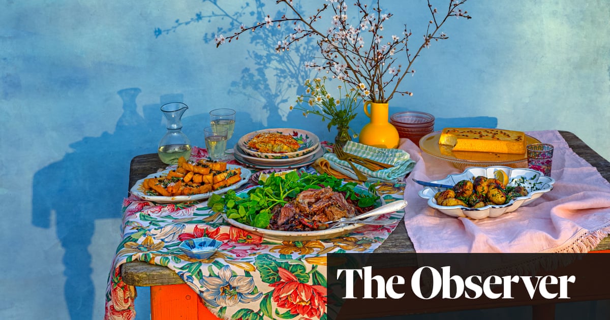 Herby panisses, fancy cauliflower pie, passion fruit creme caramel Georgina Hayden's recipes for a spring feast