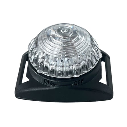 EVAQ8 Adventure Lights Guardian Personal Flashing LED Beacon Light White