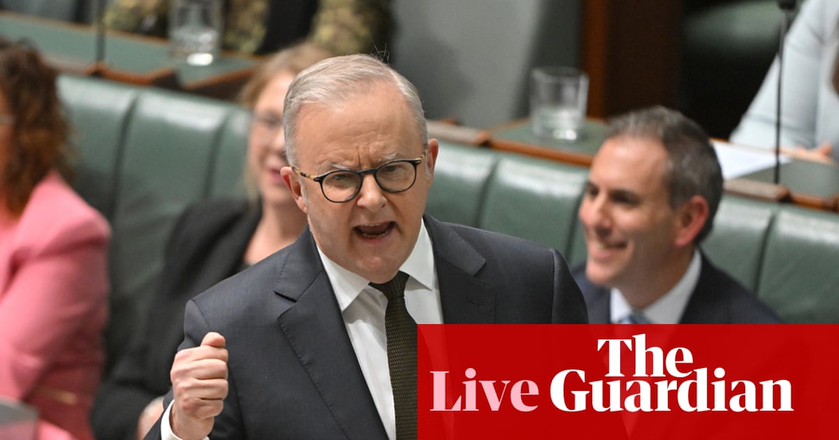 Australia politics live: Albanese denies tax reforms aimed at courting votes from growing gen Z cohort