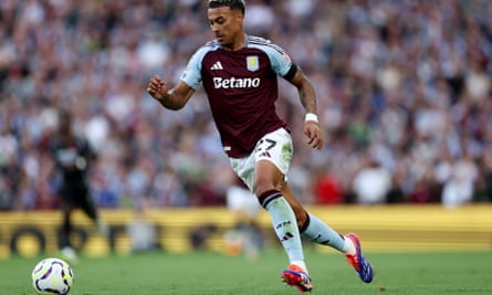 Morgan Rogers against Arsenal.
