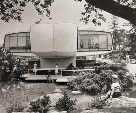 House of the Future, built by Monsanto at Disneyland in 1957.