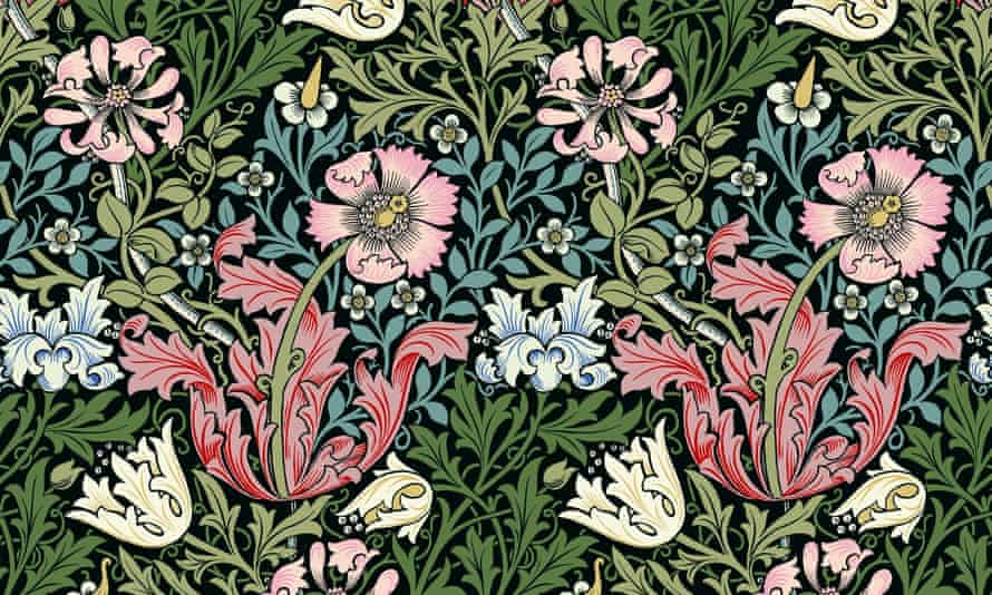 Compton wallpaper, from £125 a roll, houseofhackney.com.