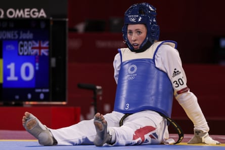 Defending British taekwondo Olympic champion Jade Jones goes out in the first round, Olympic Games Tokyo, Japan, 25 July 2021