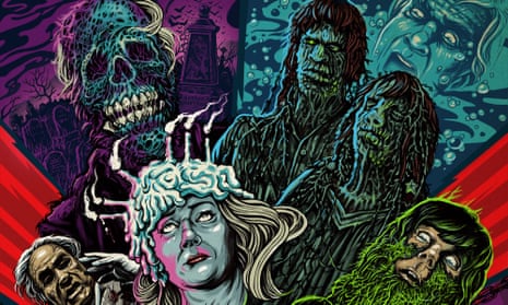 The cover of Creepshow, Waxwork records’ rerelease of the soundtrack to the 1982 film.