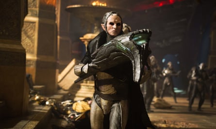 As Malekith in Thor: The Dark World.