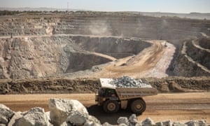 Goldmining in Tanzania.