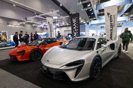 McLaren’s hybrid Artura sports car