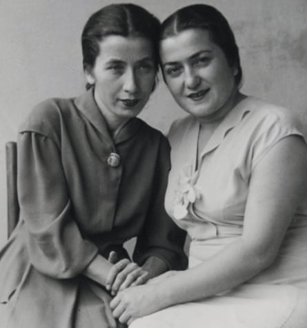Tiko Tuskadze’s paternal grandmother, Tina (on right), with her sister Lena.