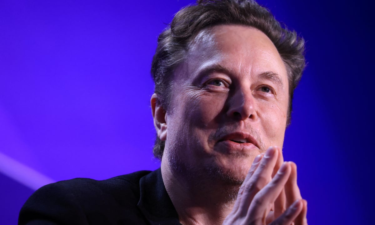 Tesla boss Elon Musk criticises US tariffs on Chinese electric vehicles | Elon Musk | The Guardian