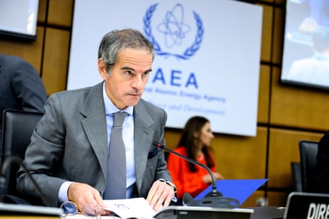Rafael Grossi attends the IAEA Board of Governors meeting at the IAEA headquarters in Vienna, Austria, on 2 March 2026.