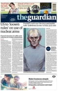 Guardian front page 10/1/18