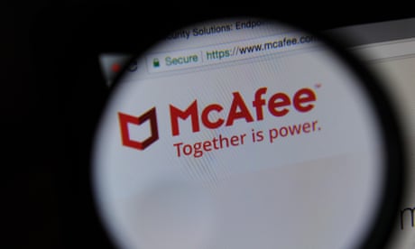 Anti-virus firm McAfee seems to be sending junk emails