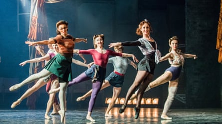 Rippling with personality … the cast of The Red Shoes.