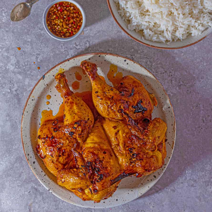 Chicken inasal.