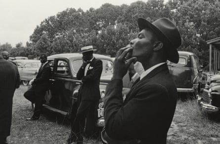 A 1950s funeral