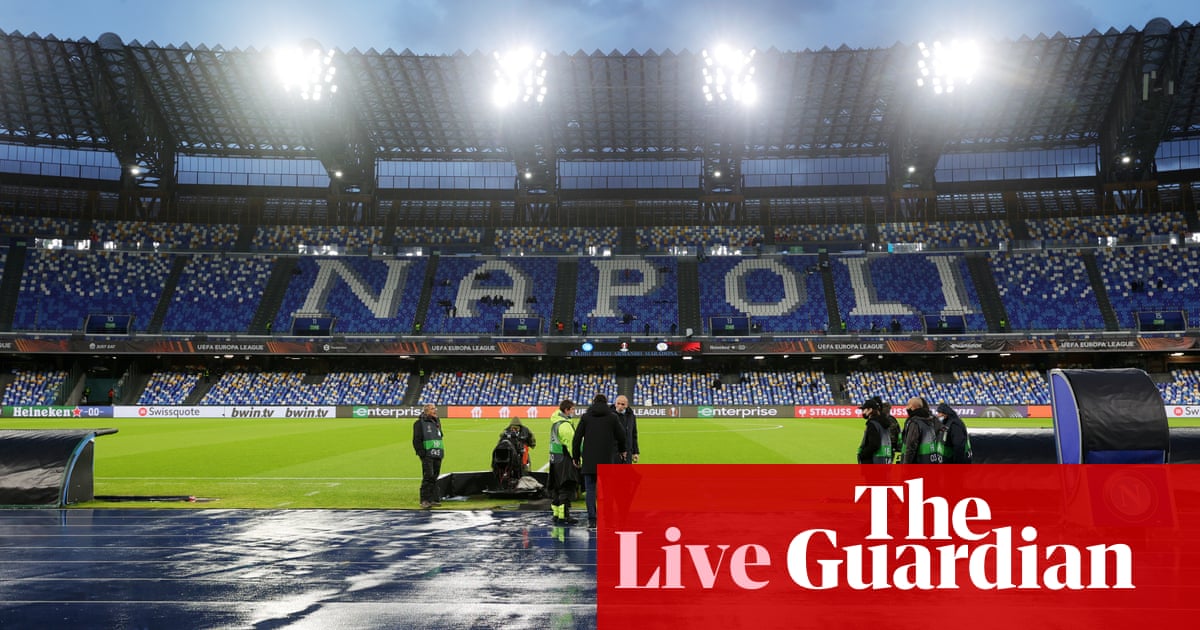 Napoli v Leicester, Lyon v Rangers: Europa League clockwatch – live!