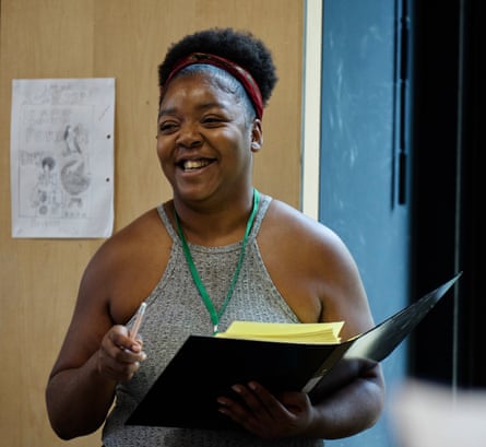 Playwright Urielle Klein-Mekongo.
