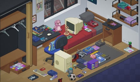 A room from Unpacking.
