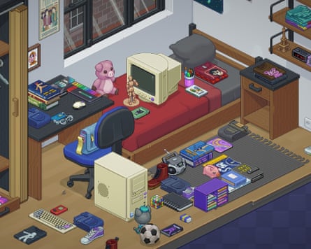 A scene from the video game Unpacking