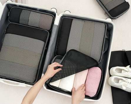 Bagail 4-Set Compression Packing Cubes