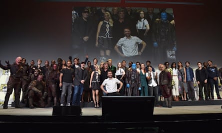 The casts and filmmakers from Marvel Studios attend the San Diego Comic-Con International 2016 Marvel Panel in Hall H.
