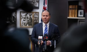 Josh Frydenberg faces the media