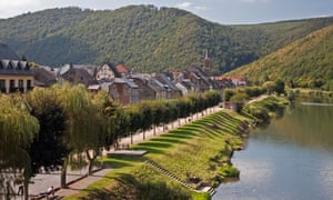 The bank Of The Meuse in Montherme, Belgium