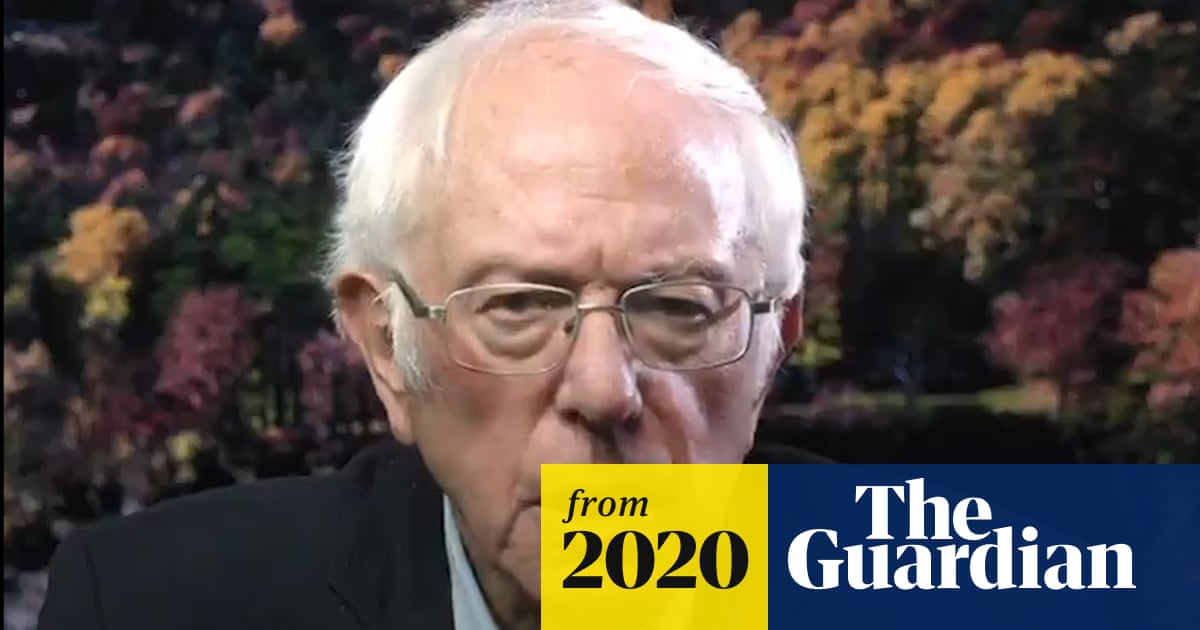 Bernie Sanders offers congratulations to Joe Biden and Kamala Harris – video | US news | The Guardian