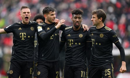 Bayern Munich beat Freiburg 4-1 in a game defined by substitutions.