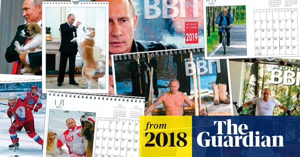 Russian off the shelves Vladimir Putin calendar outsells rivals in