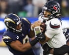 CJ Stroud’s early strikes lift Texans past Chargers to clinch playoff berth