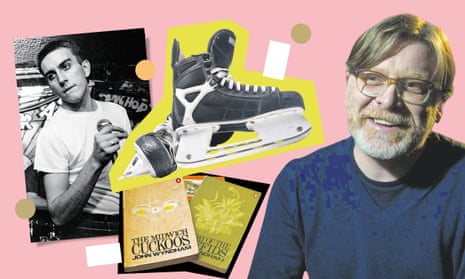Norman Blake with some of his teenage influences: (clockwise from left) Terry Hall, ice skating and the novels of John Wyndham.