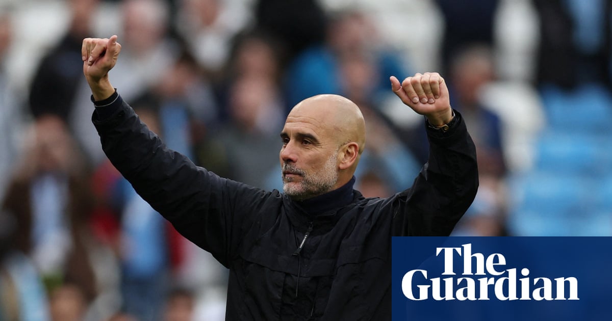 ‘Come on you Irons’: Pep Guardiola urges West Ham to hurt Arsenal in title race