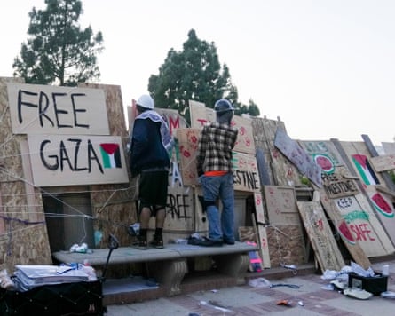 Pro-Palestine protest encampment at UCLA