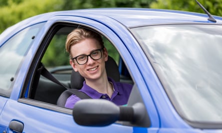 Alfie Thorn: ‘In my first year I saved just under £300 through good driving, and saved £700 when I renewed again,’