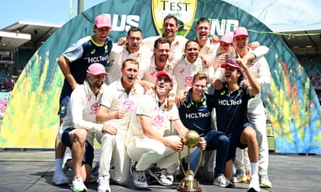Australia win Border-Gavaskar series 3-1 after beating India by six wickets in SCG thriller | Australia cricket team | The Guardian