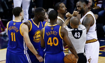 LeBron James and Draymond Green are separated after confronting each other