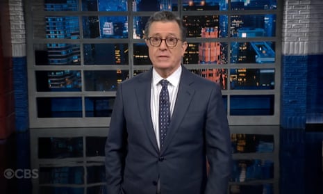 Stephen Colbert on Elon Musk: 'An unelected donor running an unauthorized employee kill squad' | Late-night TV roundup | The Guardian